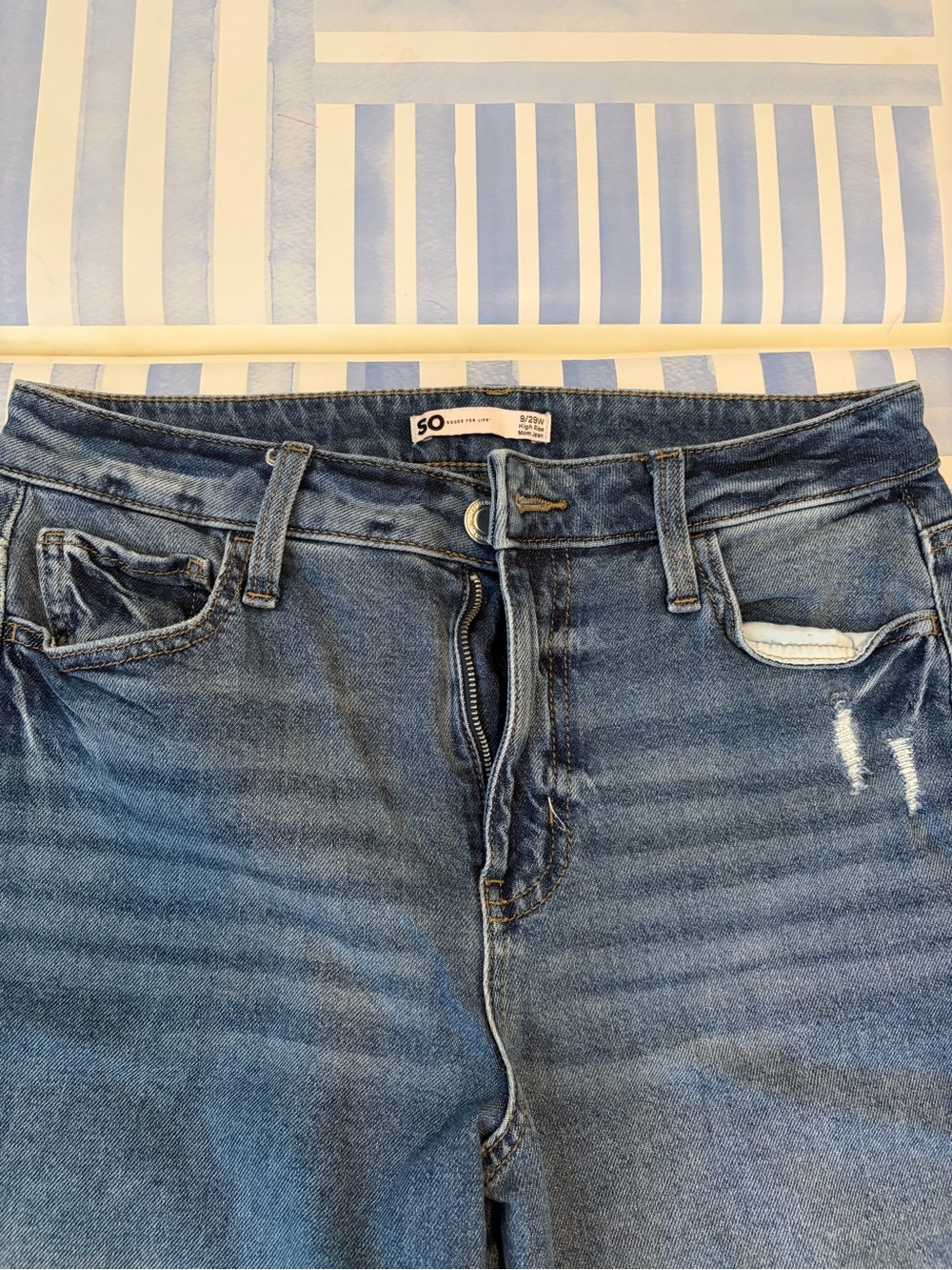 High Rise Mom Jeans - Picture 5 of 7
